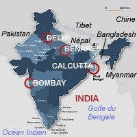 carte de l'Inde